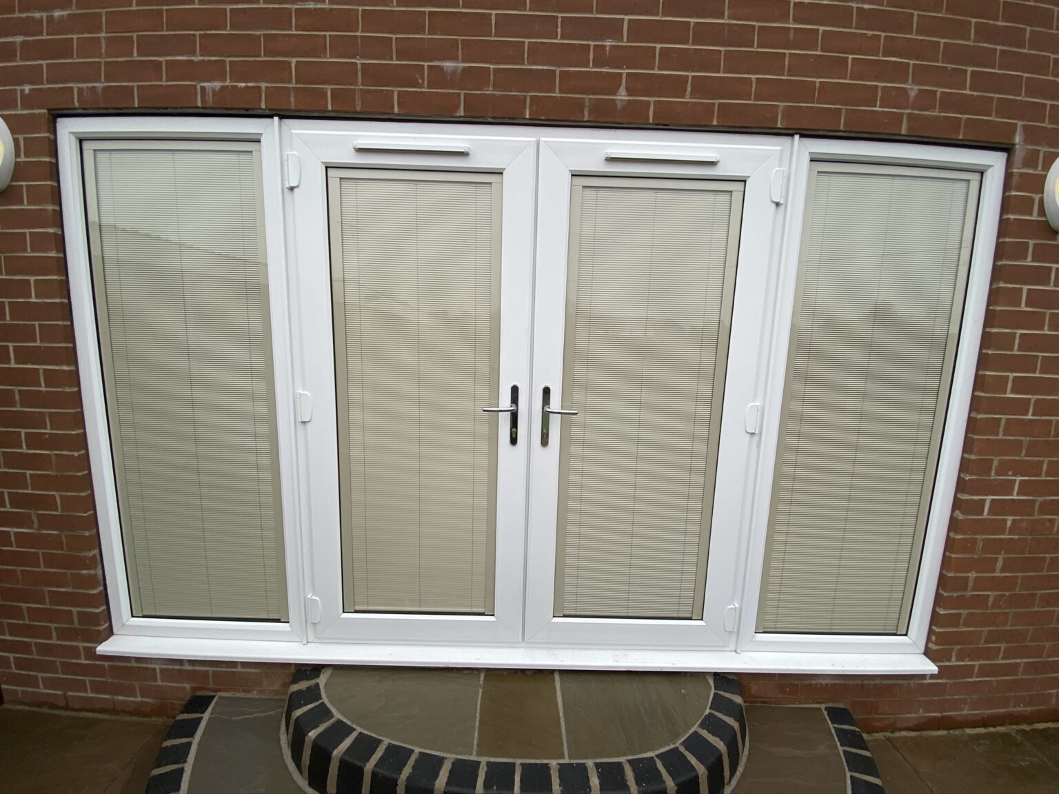 French Doors with Blinds Between Glass UKWide Supply & Install