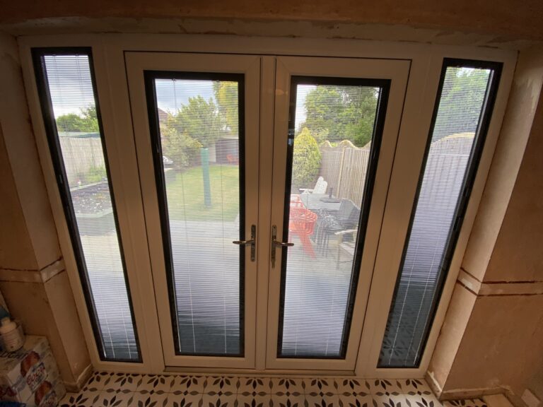 French Doors with Blinds Between Glass UKWide Supply & Install