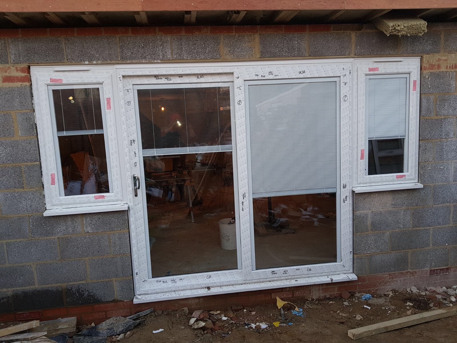 Sliding Patio Doors with Built in Blinds UKWide Supply & Install