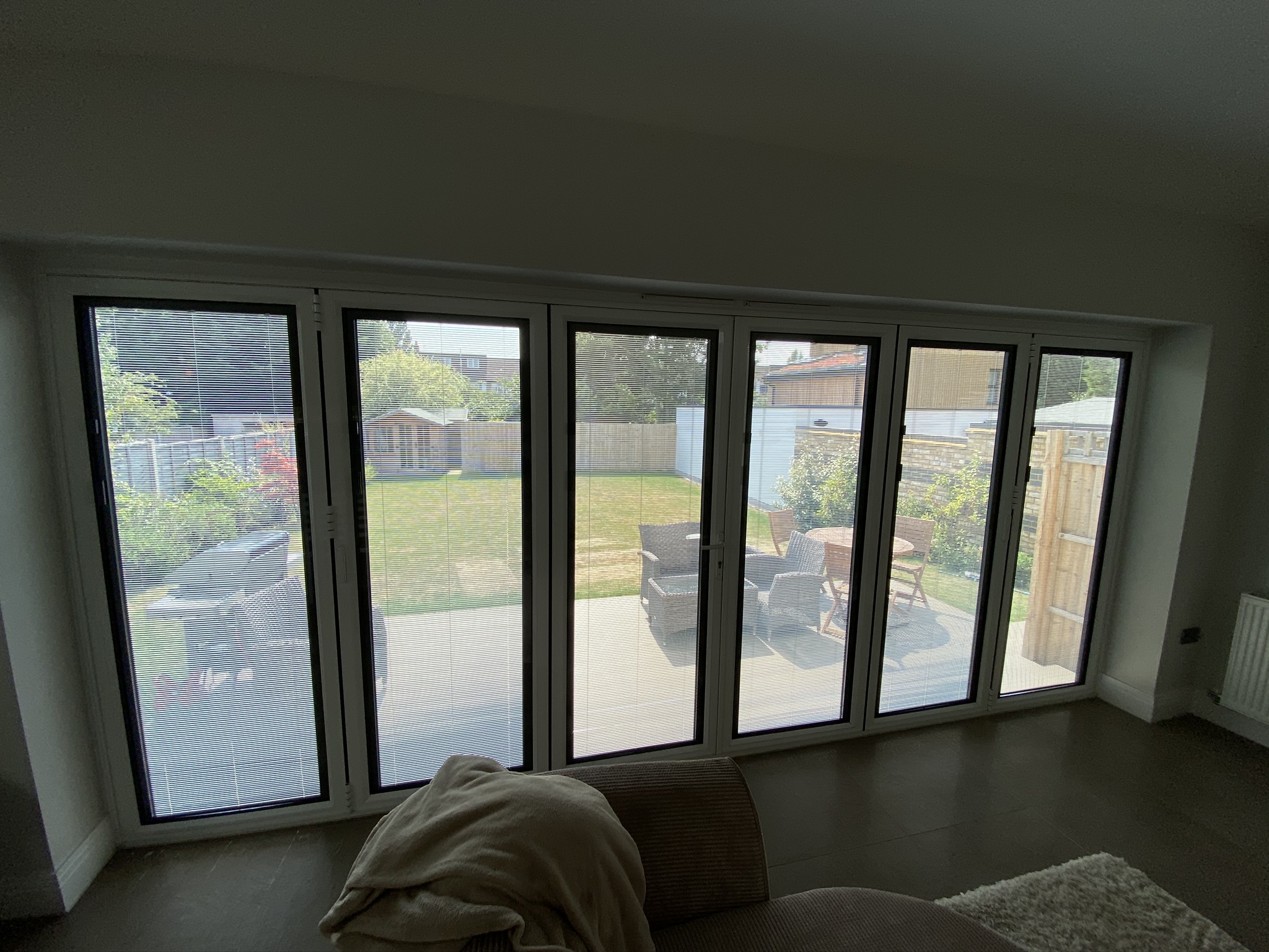 Bifold Doors with Integrated Blinds UKWide Supply & Installation